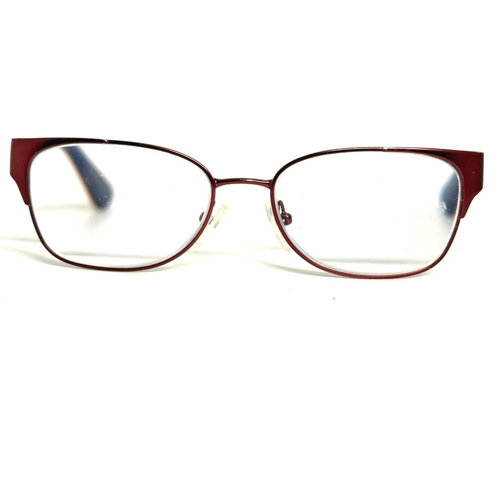 Tory Burch TY1051 3195‎ Burgundy Blue Eyeglasses Frames 52-16-135 Womens